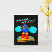 Train Heavy I Cant Afford Therapie Karte (Gelbe Blume)