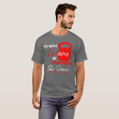 Train Insane or Remain the Same – Gym Motivation T-Shirt (Vorne ganz)