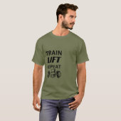 train lift repeat T-Shirt (Vorne ganz)