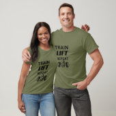 train lift repeat T-Shirt (Unisex)