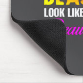 Train Like A Look Like A Beauty Fitness  Mousepad (Ecke)