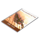 Train Log, Classic Dampfloco Tornado, Ihr Name Notizblock (Linke Seite)