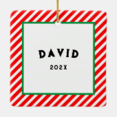 Train Lover Keramikornament (Rückseite)