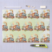 Train Motor Boy Birthday Seidenpapier (Handwerk)