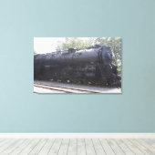 Train Motor Canvas Print Leinwanddruck (Insitu (Holzboden))