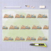 Train Motor Girl Birthday Seidenpapier (Handwerk)