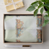 Train Motor Girl Birthday Seidenpapier (Geschenk)