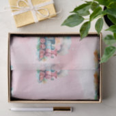 Train Motor Girl Birthday Seidenpapier (Geschenk)