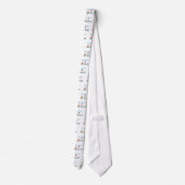 Train New Mommy of Boy Tshirts and Gifts Krawatte (Rückseite)