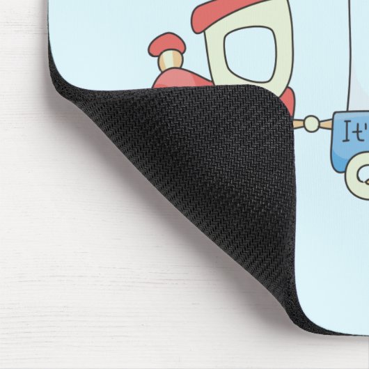 Train New Mommy of Boy Tshirts and Gifts Mousepad (Ecke)