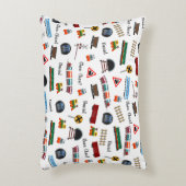 Train Pattern Little Boy Vorname Choo Choo Kinder Dekokissen (Vorderseite(Vertikal))