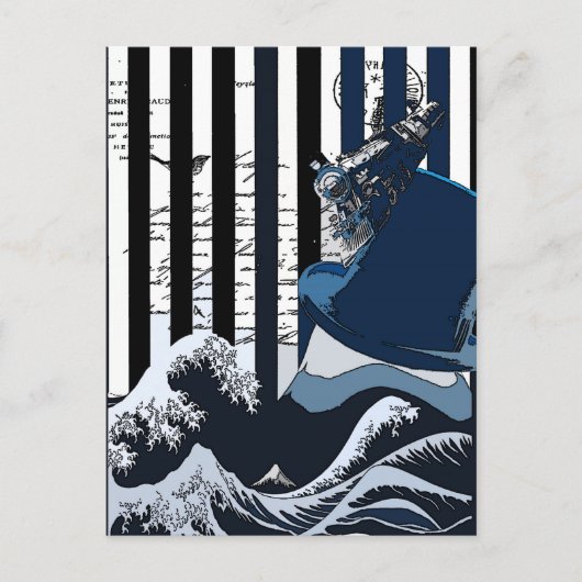 Train Postkarte (Vorderseite)