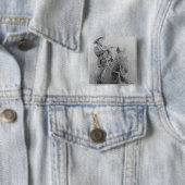 Train Robber Will "Dixon" Roberts Button (Beispiel)