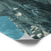 Train Rolling auf dem Edge Poster (Ecke)