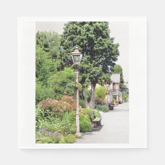TRAIN STATIONS SERVIETTE (Vorderseite)