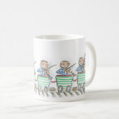 Train String Quartet Kaffeetasse (VorderseiteRechts)