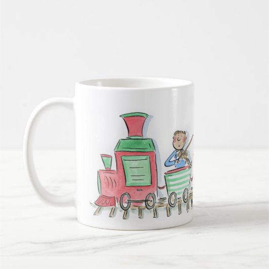 Train String Quartet Kaffeetasse (Links)