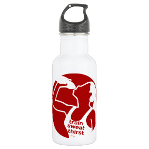 TRAIN SWEAT DRITTE (F) rot Edelstahlflasche