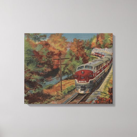 Train-The Thoroughbred, Monon Leinwanddruck (Vorderseite)