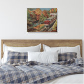 Train-The Thoroughbred, Monon Leinwanddruck (Insitu (Schlafzimmer))