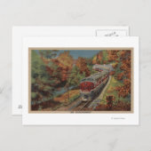 Train-The Thoroughbred, Monon Postkarte (Vorne/Hinten)