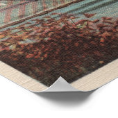 Train-The Tippecanoe / Crossing Tippecanoe River Poster (Ecke)