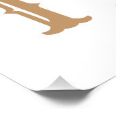 Train Time Model Railroad Railway Hobbyist Poster (Ecke)