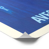 Train Travel Vintage Advertising Poster (Ecke)