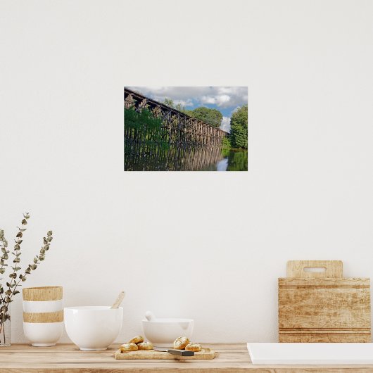 Train Trestle Poster (Küche)