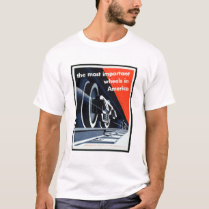 Train Unbearbeitete Vintage-Fotos Alte Ästhetik Bi T-Shirt