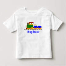 Train Wedding Ring Bear