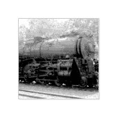 Train Wood Art Briefmarke Gummistempel (Prägung)