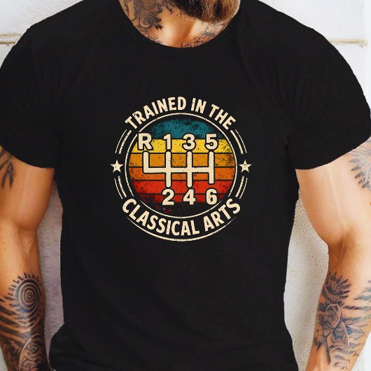 Trained In The Classical Arts Speed Handbuch T-Shirt