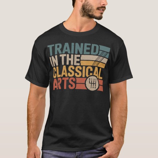 Trained In The Classical Arts Speed Handbuch T-Shirt (Vorderseite)