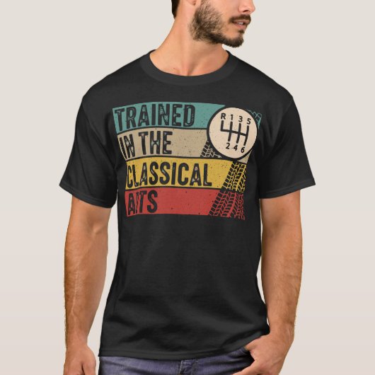 Trained In The Classical Arts Speed Manual T-Shirt (Vorderseite)