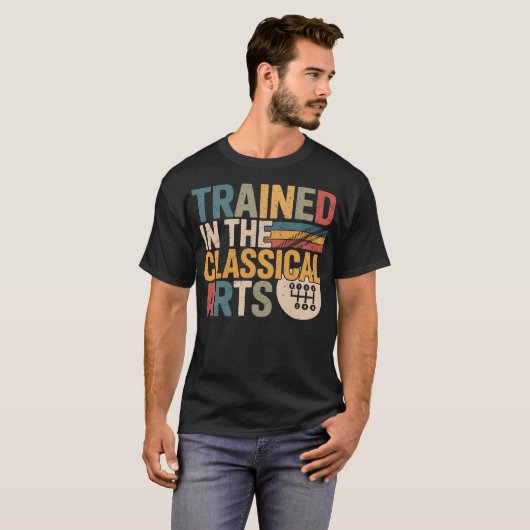 Trained In The Classical Arts Speed Manual T-Shirt (Vorne ganz)