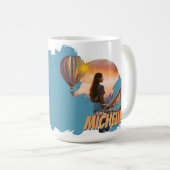 Trainee Explorer Abenteuer Mädchen Kaffeetasse (VorderseiteRechts)