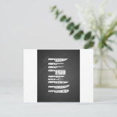 Trainee Koch Koch-Kochmesser Metzgereien Fleischst Postkarte (Stehend Vorderseite)