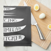 Trainee Koch Koch Rezept Messer Fleischschnitt Geschirrtuch (Viertel Falte)