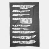 Trainee Koch Koch Rezept Messer Fleischschnitt Geschirrtuch (Vertikal)