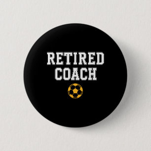 Trainer a.D. Fußballteam Mentor Button