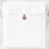 Trainer, Athlet, Dumbells Stern-Aufkleber (Tasche)