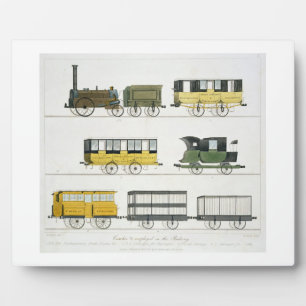 Trainer auf der Bahn, Platte 7 von "Liv. Fotoplatte