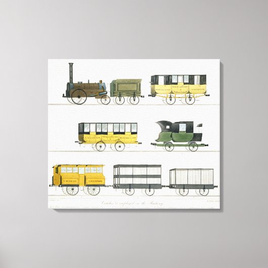 Trainer auf der Bahn, Platte 7 von "Liv. Leinwanddruck (Vorderseite)