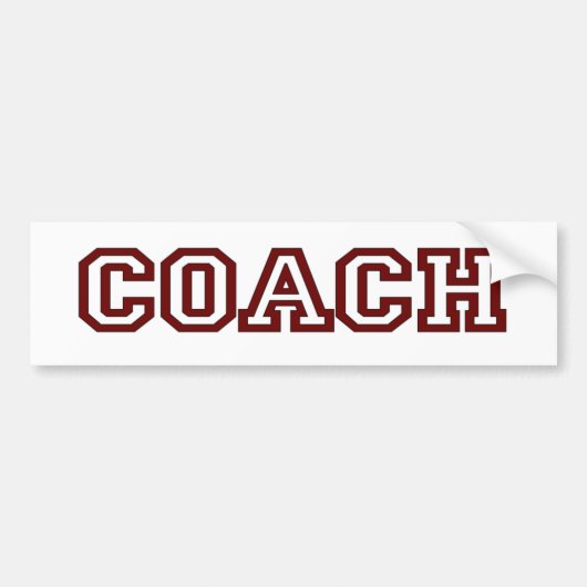 Trainer Autoaufkleber (Vorne)