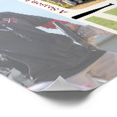 Trainer-Dankeschön-Foto-Collage-Team  Poster (Ecke)