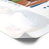 Trainer-Dankeschön-Foto-Collage-Team-Unterschrift Poster (Ecke)