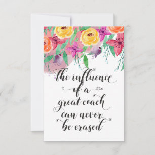 Trainer Dankeschön Geschenk Trainer Wertschätzung 