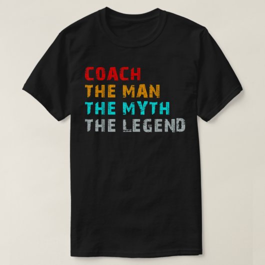 Trainer den Mann, den Mythos, den T - Shirt der Le (Design vorne)