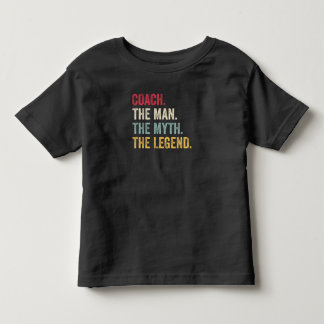 Trainer den Mann den Mythos der Legende lustig Kleinkind T-shirt